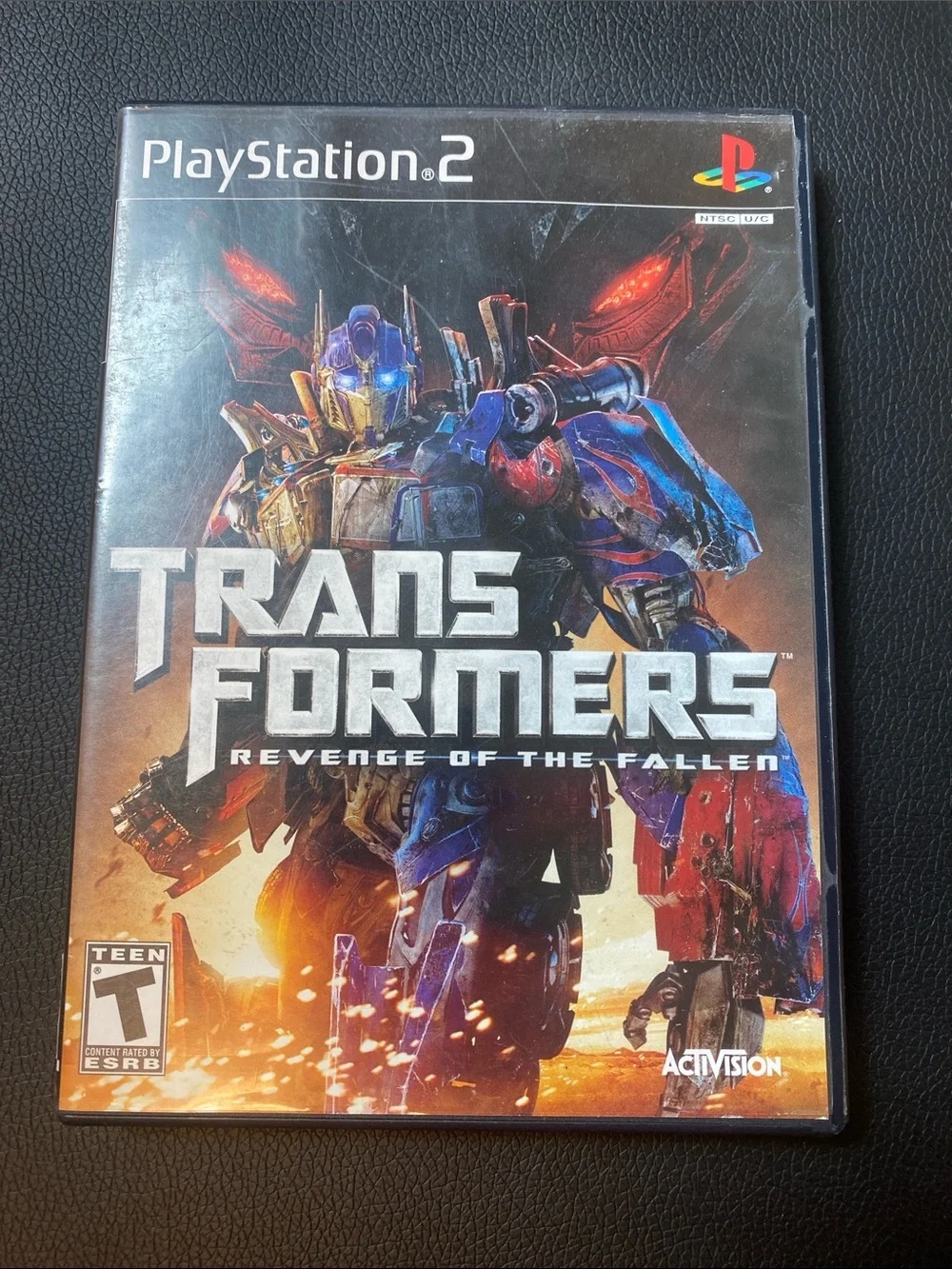 Sony PlayStation 2 Transformers: Revenge of the Fallen — Blue & Red Cover